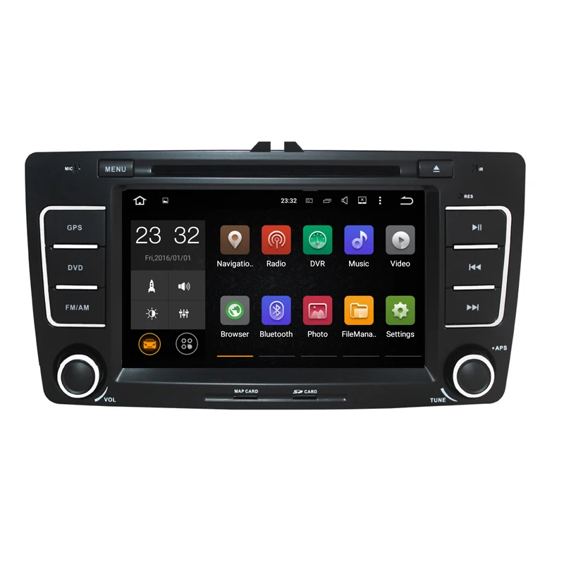 Quad Core Android 8.1 2G RAM 7 inch Car DVD player for Skoda Octavia Laura with GPS Navigation WiFi 3G 4G DVR support DAB OBD2
Quad Core Android 8.1 2G RAM 7 inch Car DVD player for Skoda Octavia Laura with GPS Navigation WiFi 3G 4G DVR support DAB OBD2