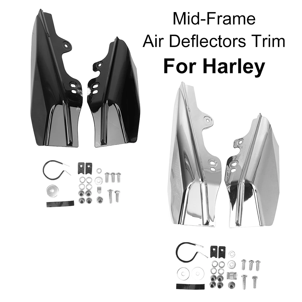 Mid-Frame Air Deflectors Trim For Touring Street Road King Electra Street Glide CVO Road King 2001-2008
Mid-Frame Air Deflectors Trim For Touring Street Road King Electra Street Glide CVO Road King 2001-2008