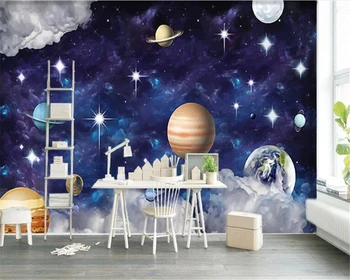beibehang papel de parede Custom Abstract Hand-painted Scandinavian Universe Galaxy Planet Children's Room Bedroom Backdrop
beibehang papel de parede Custom Abstract Hand-painted Scandinavian Universe Galaxy Planet Children's Room Bedroom Backdrop