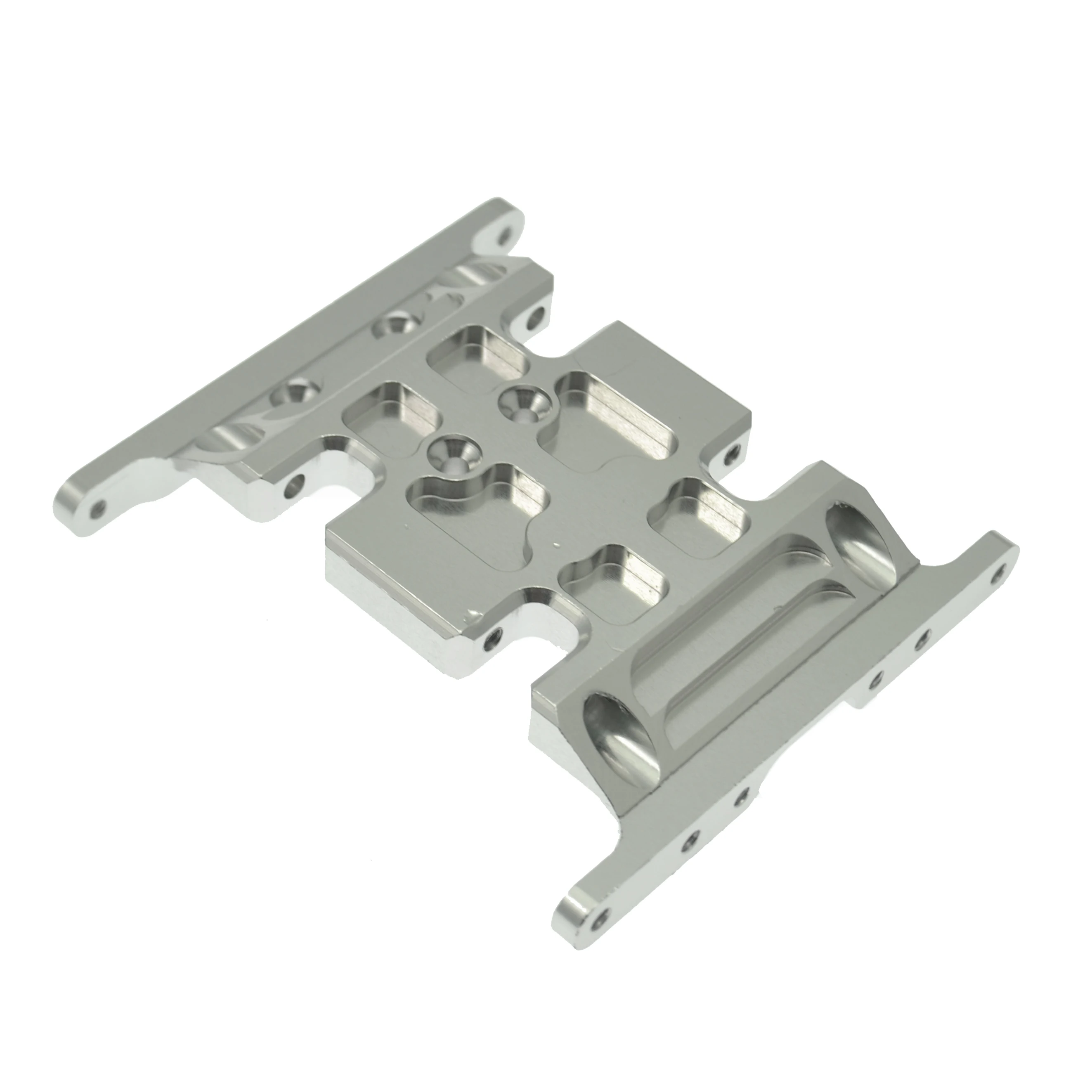 Aluminum Alloy Metall Geschwindigkeit-Center Skid Plate Für 1:10 RC Axial SCX10