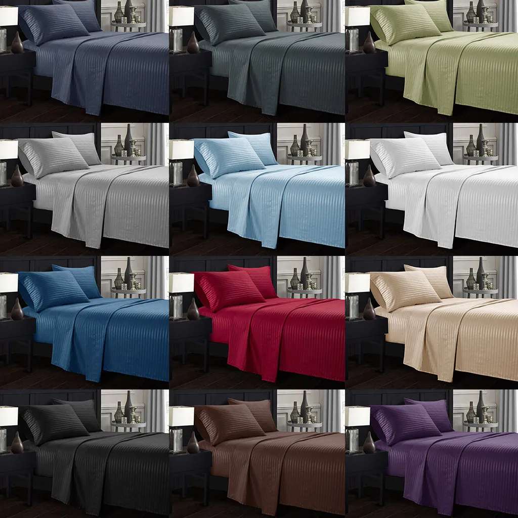 Egyptian Comfort 1800 Count Deep Pocket 4 Piece Bed Sheets Set - 12 Colors Home textile plain imitation satin four-piece new 20
Egyptian Comfort 1800 Count Deep Pocket 4 Piece Bed Sheets Set - 12 Colors Home textile plain imitation satin four-piece new 20