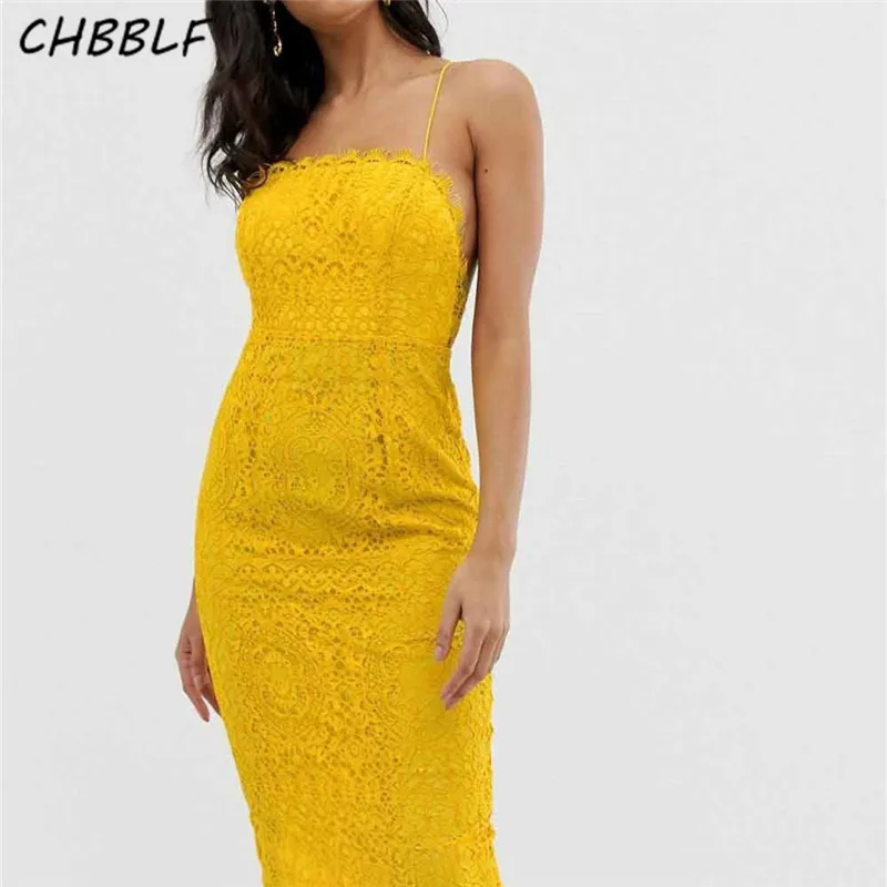 CHBBLF women sexy embroidery dress sleeveless backless female yellow dresses summer wear vestido POP2221
CHBBLF women sexy embroidery dress sleeveless backless female yellow dresses summer wear vestido POP2221