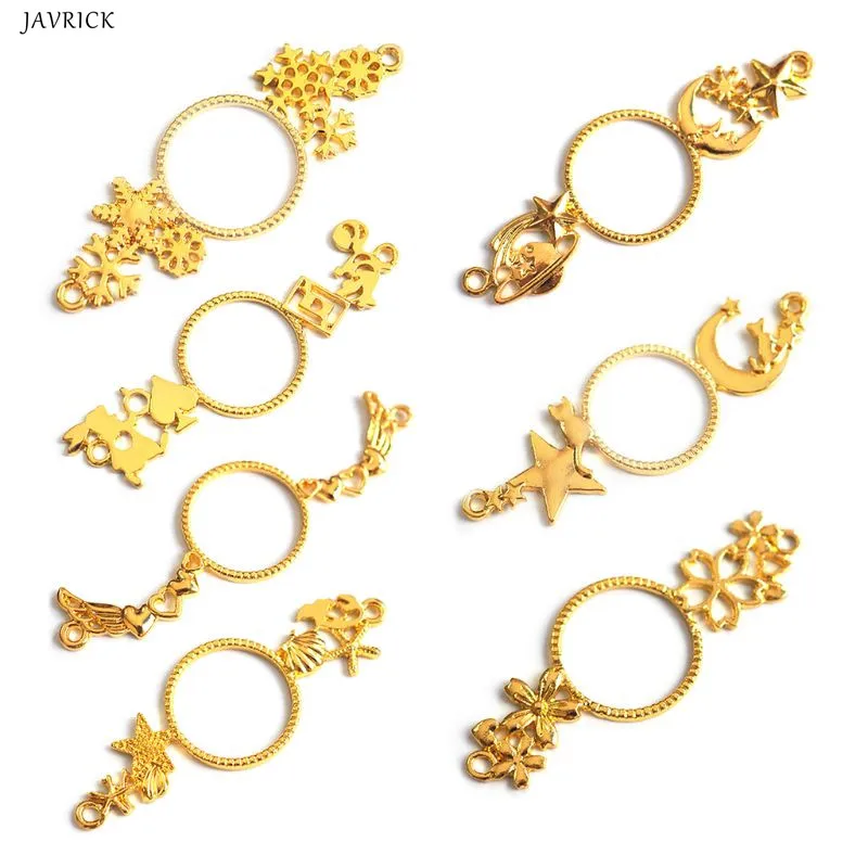 7pcs/set Metal Frame Charms Pendant Bezel Setting UV Resin Epoxy Jewelry Necklace DIY Charm Handmade Accessories
7pcs/set Metal Frame Charms Pendant Bezel Setting UV Resin Epoxy Jewelry Necklace DIY Charm Handmade Accessories
