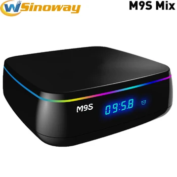 5pcs M9S Mix Smart tv box Android 6.0 2G SDRAM 16G storage 4K HD media player Amlogic S912 Octa-core M9S IPTV Set top box
5pcs M9S Mix Smart tv box Android 6.0 2G SDRAM 16G storage 4K HD media player Amlogic S912 Octa-core M9S IPTV Set top box