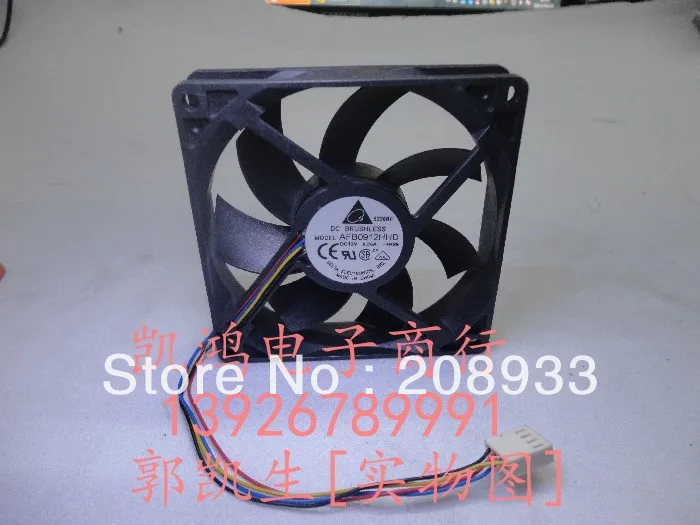 For Delta Delta 9CM 9020 fan double ball four-wire PWM intelligent speed control AFB0912HHD of ++cooling fan
For Delta Delta 9CM 9020 fan double ball four-wire PWM intelligent speed control AFB0912HHD of ++cooling fan