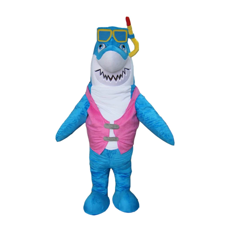 Lovely Blue Shark Mascot Costume Commercial Advertising Carnival Party Dress Outfit for Adult
Lovely Blue Shark Mascot Costume Commercial Advertising Carnival Party Dress Outfit for Adult