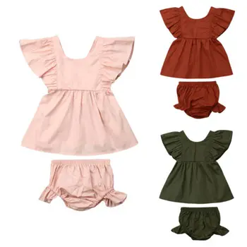 2019 New Hot Sale Latest Newborn Infant Kids Baby Girl Ruffle Tops Shorts Pants Clothes Outfits
2019 New Hot Sale Latest Newborn Infant Kids Baby Girl Ruffle Tops Shorts Pants Clothes Outfits