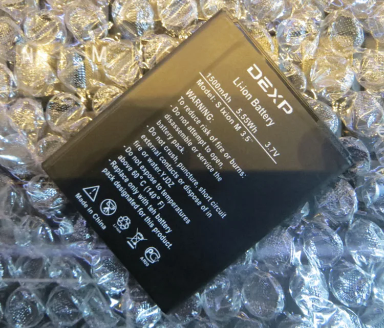 3.8V batteries Rechargeable Li-ion Li-polymer Built-in lithium polymer battery for DEXP S IXION M 3.5" 1500mah
3.8V batteries Rechargeable Li-ion Li-polymer Built-in lithium polymer battery for DEXP S IXION M 3.5" 1500mah