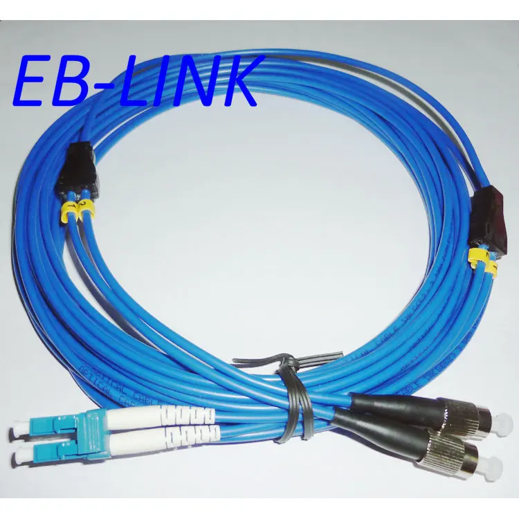 Indoor Armored 40Meters LC/PC-FC/PC,3.0mm,Singlemode 9/125,Duplex, Optical Fiber Patch Cord Cable,LC to FC
Indoor Armored 40Meters LC/PC-FC/PC,3.0mm,Singlemode 9/125,Duplex, Optical Fiber Patch Cord Cable,LC to FC