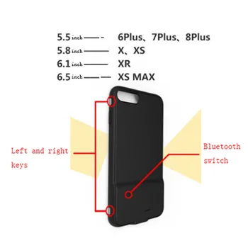 Portable Game Mobile Phone Shell Prtotective Case PUBG Mobile Controller for ios 6Plus/7Plus/8Plus X/XS XR XS MAX Gamepad Shell
Portable Game Mobile Phone Shell Prtotective Case PUBG Mobile Controller for ios 6Plus/7Plus/8Plus X/XS XR XS MAX Gamepad Shell