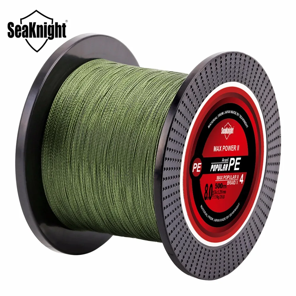 Seaknight TriPoseidon 300M 500M 1000M Fishing Line 8-60LB Braided Fishing Line 4 Strands for Carp Fishing Multifilament Line
Seaknight TriPoseidon 300M 500M 1000M Fishing Line 8-60LB Braided Fishing Line 4 Strands for Carp Fishing Multifilament Line