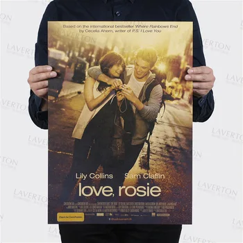 Love, Rosie /classic love movie film/kraft paper/Cafe/bar poster/Retro Poster/decorative painting 51x35.5cm Higt Quality
Love, Rosie /classic love movie film/kraft paper/Cafe/bar poster/Retro Poster/decorative painting 51x35.5cm Higt Quality