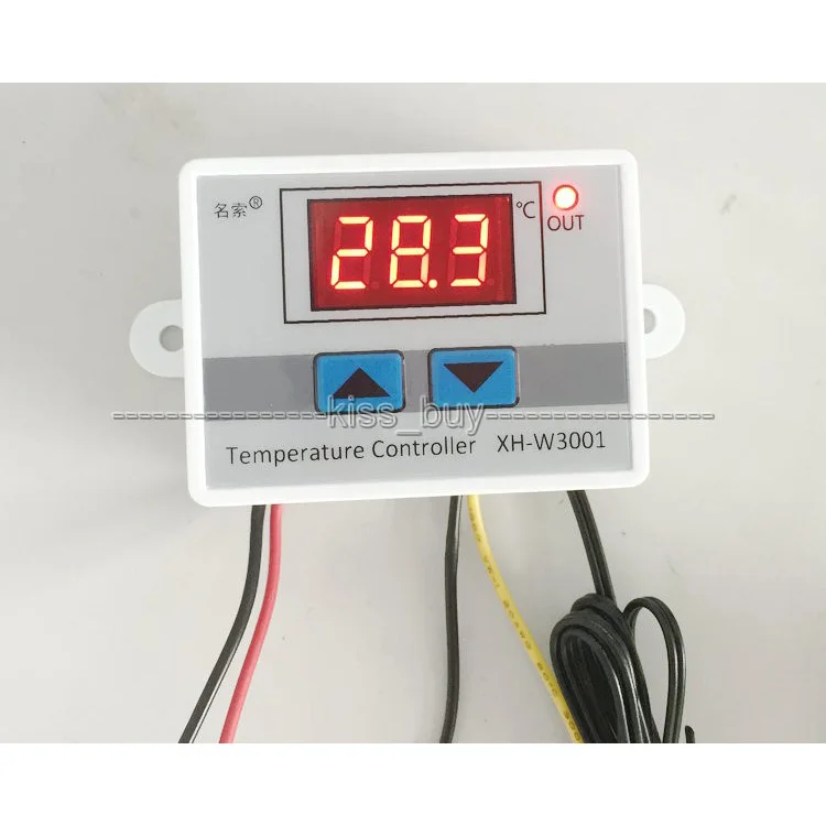 ac 220v - 50c +110c Digital LED Temperature Controller 10A Thermostat Control Switch +NTC10K L Probe
ac 220v - 50c +110c Digital LED Temperature Controller 10A Thermostat Control Switch +NTC10K L Probe