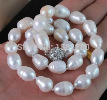Women Gift word Love Rice shape 11-12mm White freshwater pearl necklace magnet button free shipping women jewelry
Women Gift word Love Rice shape 11-12mm White freshwater pearl necklace magnet button free shipping women jewelry