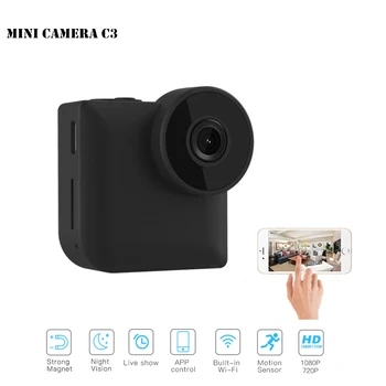 

C3 Mini Camera 1080P HD Camcorder DVR Pen camera Night Vision Motion detection wifi Remote Control Video Recorder Sports cop Cam