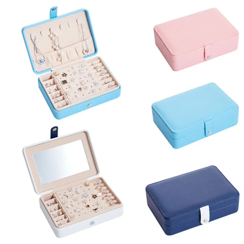 2 Layers Jewelry Box Jewelry Storage Boxes Organizer PU Leather Travel Case Earring Ring Necklace Storage
2 Layers Jewelry Box Jewelry Storage Boxes Organizer PU Leather Travel Case Earring Ring Necklace Storage