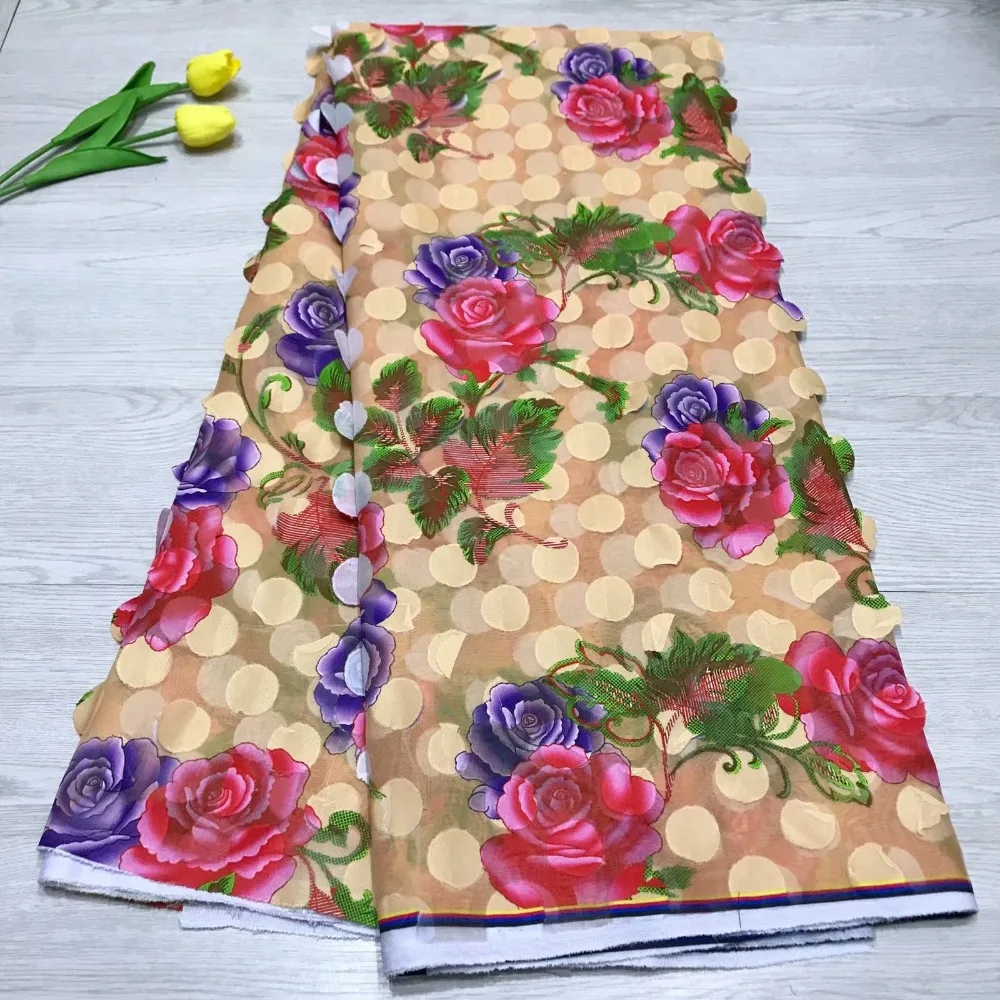 2019 High quality 3D Leaf Embroidery guipure water Swiss African Chiffon cord soluble print lace Fabric for dress 5y/lot YYZ32
2019 High quality 3D Leaf Embroidery guipure water Swiss African Chiffon cord soluble print lace Fabric for dress 5y/lot YYZ32