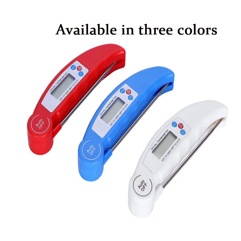 Thermometer folding dust probe barbecue milk kitchen baking food oil temperature barbecue food water temperature accurate measur
Thermometer folding dust probe barbecue milk kitchen baking food oil temperature barbecue food water temperature accurate measur