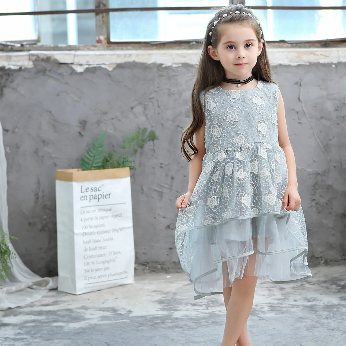 3-11 year Modern 2018 the spring and summer New Pattern Girl Lace Princess Flower Irregular yarn dress round neck dress
3-11 year Modern 2018 the spring and summer New Pattern Girl Lace Princess Flower Irregular yarn dress round neck dress