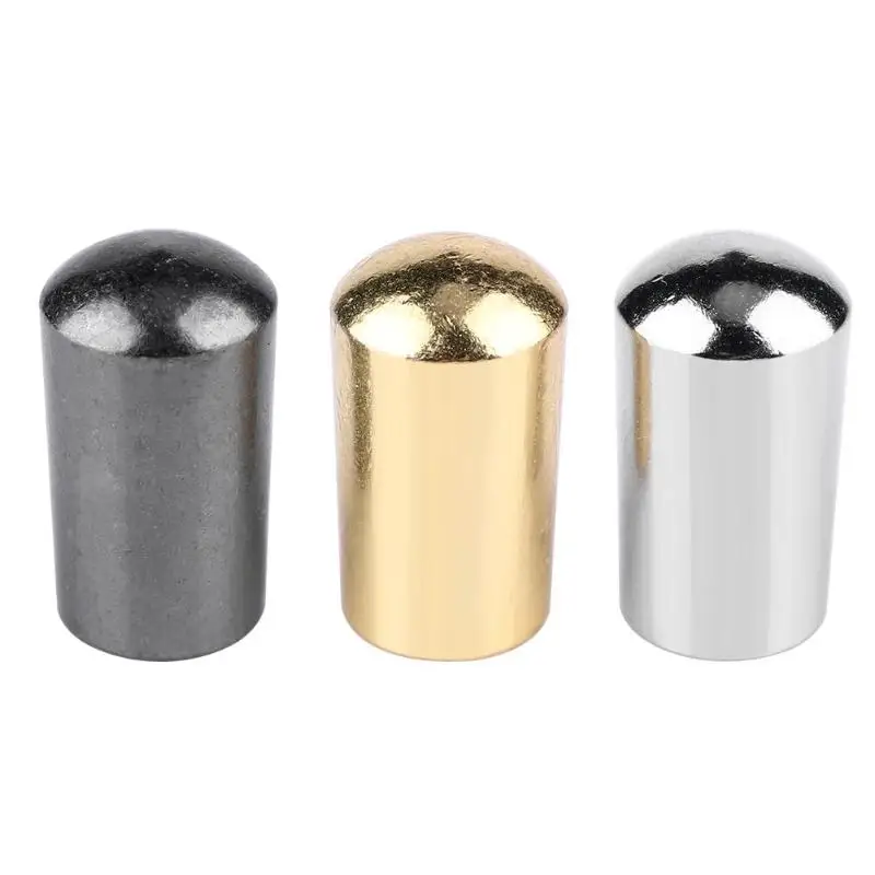 New 3pcs/set 3 Way Toggle Switch Caps 4mm Brass Knobs for EPI LP Electric Guitar Silver Gold Black Guitar Parts & Accessories
New 3pcs/set 3 Way Toggle Switch Caps 4mm Brass Knobs for EPI LP Electric Guitar Silver Gold Black Guitar Parts & Accessories