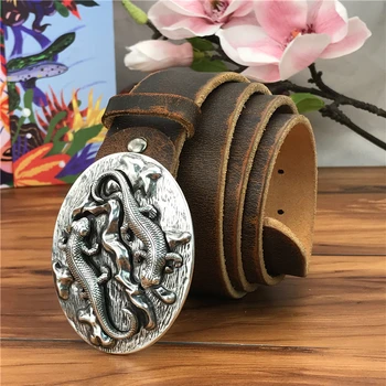 Personalized Metal Belt Buckle Cowboy Jeans Belt Ceinture Homme Men Belt Leather Genuine Belts For Men Male Strap Wide MBT0015
Personalized Metal Belt Buckle Cowboy Jeans Belt Ceinture Homme Men Belt Leather Genuine Belts For Men Male Strap Wide MBT0015