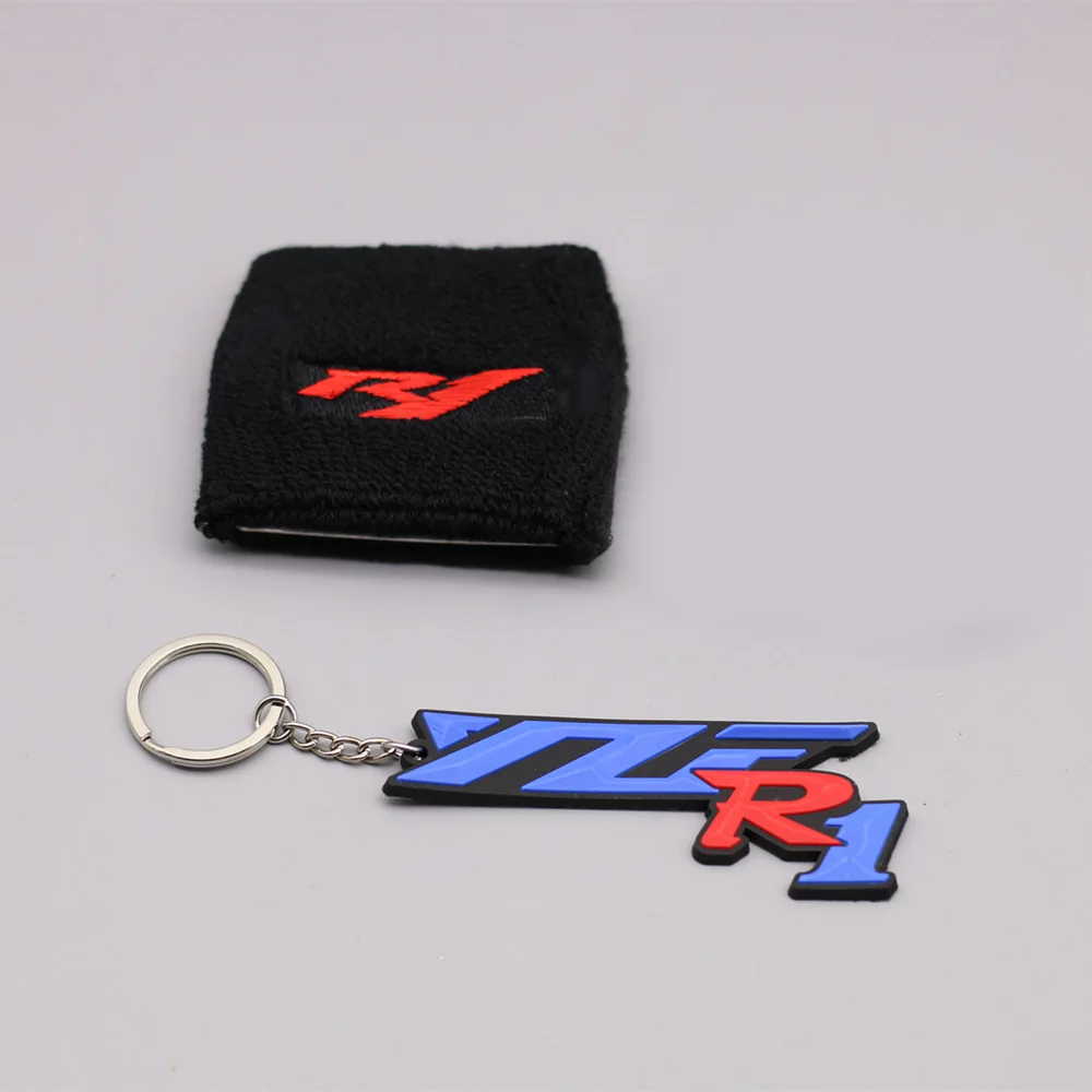 MOTORCYCLE RED YZF R1 LOGO BRAKE RESERVOIR SOCKS FLUID OIL TANK CUP COVER SLEEVE CUFF For Yamaha R1 WITH FREE KEYRING
MOTORCYCLE RED YZF R1 LOGO BRAKE RESERVOIR SOCKS FLUID OIL TANK CUP COVER SLEEVE CUFF For Yamaha R1 WITH FREE KEYRING