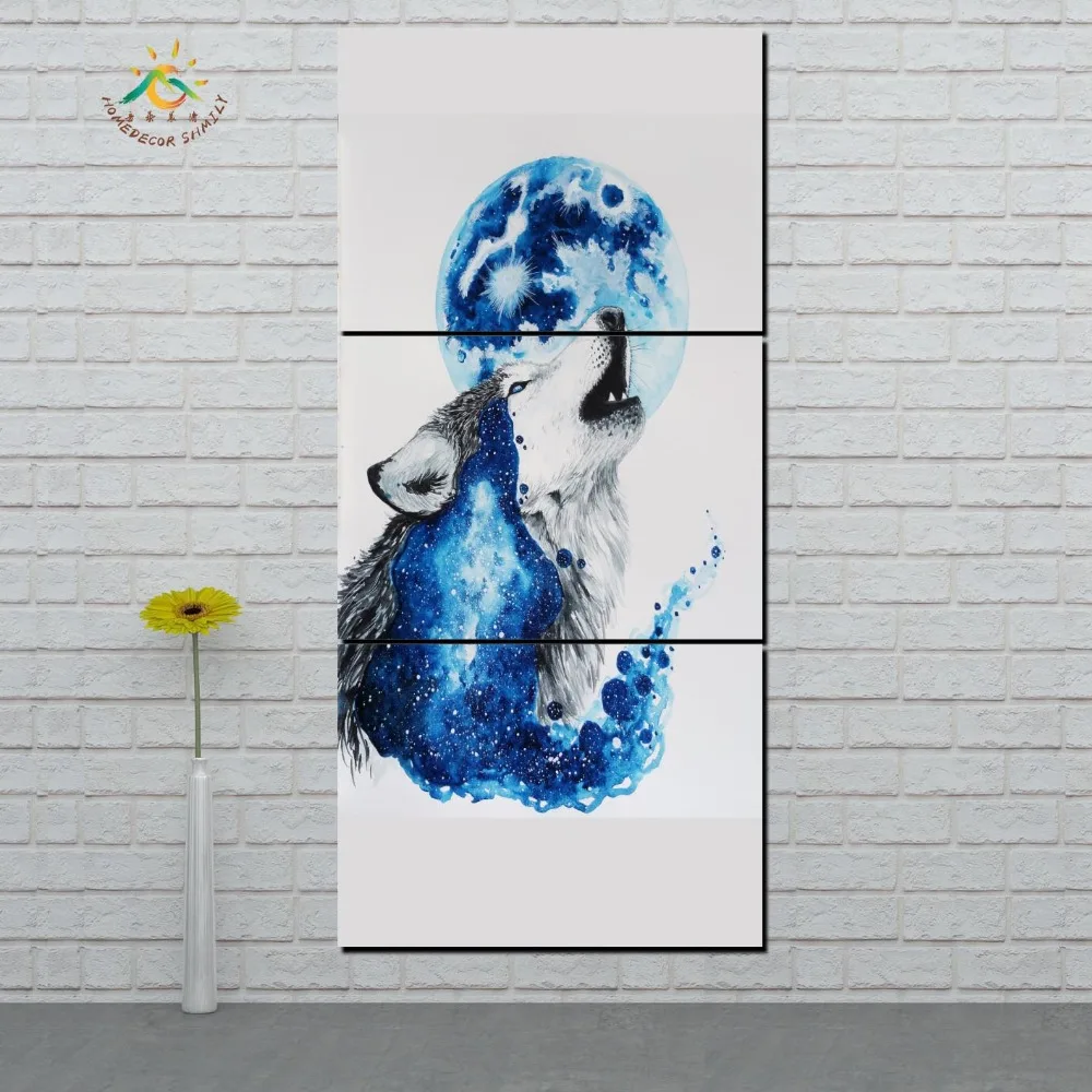 Wall Art Canvas Painting Posters and Prints Decorative Picture Abstract Wolf Decoration Home For Living Room 3 PIECES
Wall Art Canvas Painting Posters and Prints Decorative Picture Abstract Wolf Decoration Home For Living Room 3 PIECES