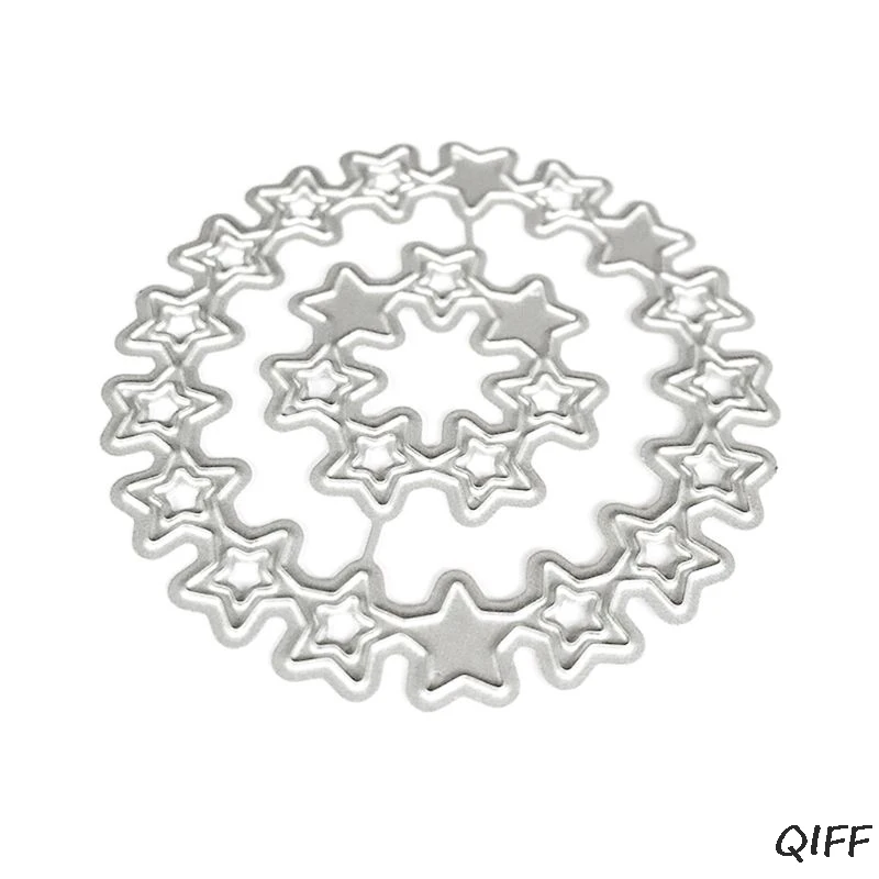 Circle Star Metal Cutting Dies Stencil DIY Scrapbooking Album Stamp Paper Card Embossing Craft Decor
Circle Star Metal Cutting Dies Stencil DIY Scrapbooking Album Stamp Paper Card Embossing Craft Decor