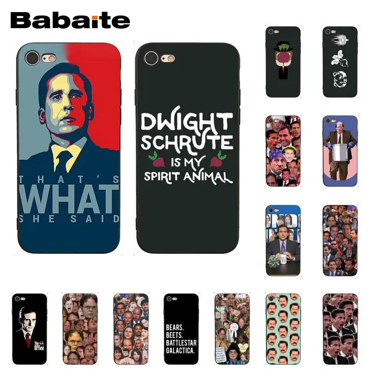 Babaite That's What She Said Michael Scott Phone Case for iphone 11 Pro 11Pro Max 8 7 6 6S Plus X XS MAX 5 5S SE XR
Babaite That's What She Said Michael Scott Phone Case for iphone 11 Pro 11Pro Max 8 7 6 6S Plus X XS MAX 5 5S SE XR