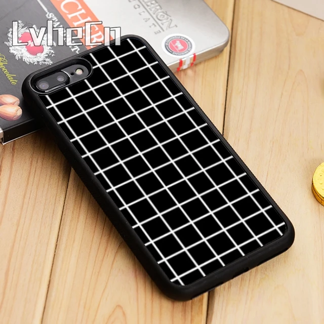 LvheCn Tumblr Grid Black Pattern Phone Case Cover For iPhone 5 5s SE 6 6s 7 8 10 X Samsung Galaxy S6 S7 edge S8 S9 plus note 8
LvheCn Tumblr Grid Black Pattern Phone Case Cover For iPhone 5 5s SE 6 6s 7 8 10 X Samsung Galaxy S6 S7 edge S8 S9 plus note 8