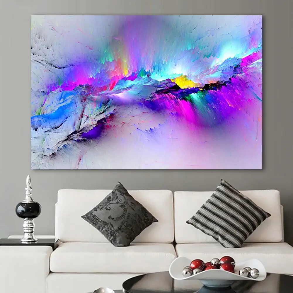Wall Pictures For Living Room Abstract Oil Painting brilliant Clouds Colorful Canvas Art Home Decor No Frame
Wall Pictures For Living Room Abstract Oil Painting brilliant Clouds Colorful Canvas Art Home Decor No Frame