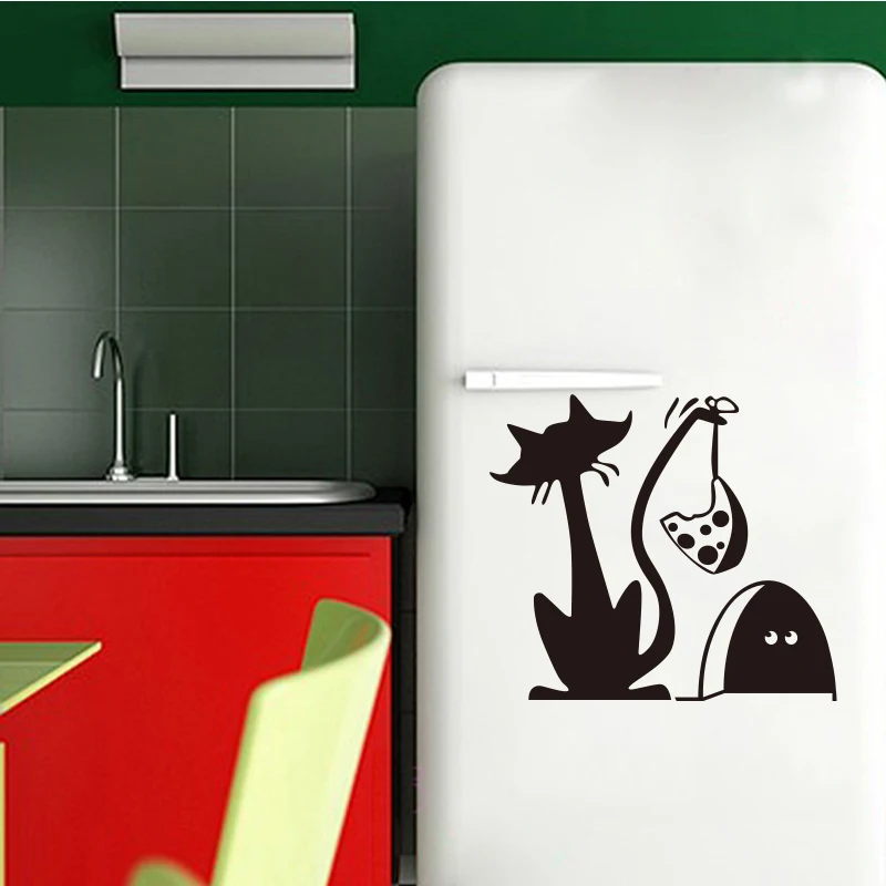 Funny cat and mouse trap vinyl wall decal wallpaper for kids fridge mural wall sticker artist residence decoration DD0355
Funny cat and mouse trap vinyl wall decal wallpaper for kids fridge mural wall sticker artist residence decoration DD0355