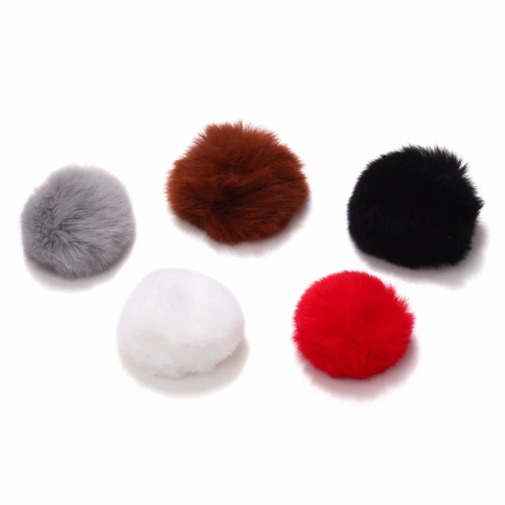 Fashion Unique Soft Fur Ball PomPom Long Earrings02