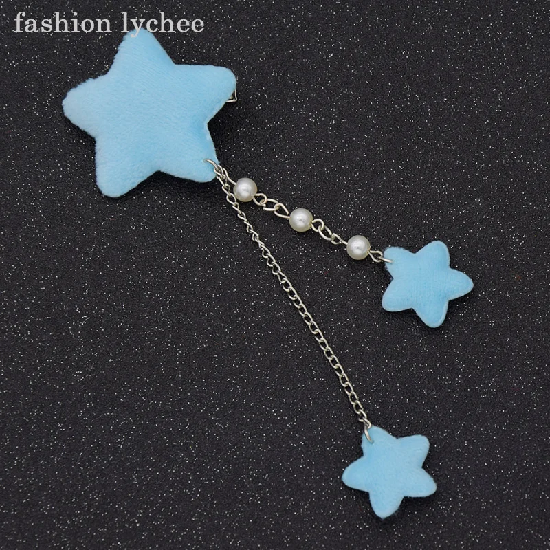 fashion lychee Lovely Sweet Girls Lolita Star Hair Clip Artificial Pearls Tassels Charms Girls Christmas Jewelry Gift
fashion lychee Lovely Sweet Girls Lolita Star Hair Clip Artificial Pearls Tassels Charms Girls Christmas Jewelry Gift