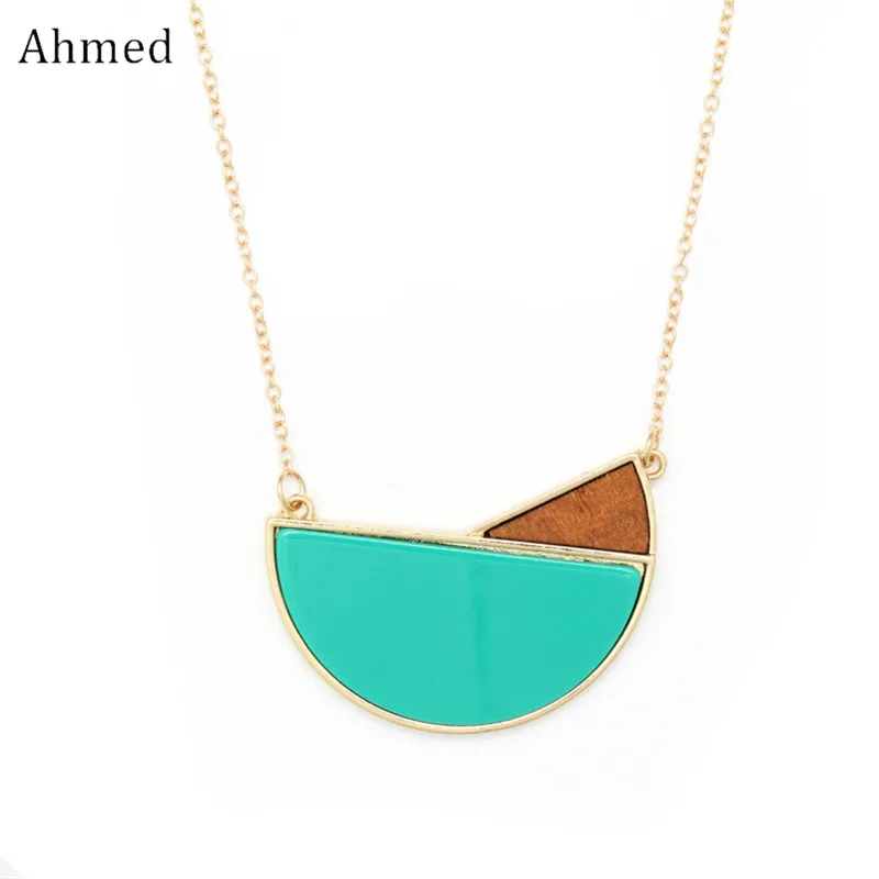 Ahmed Fashion Spring Geometry Acetate Plate&Wood Pendant Long Chain Necklace for Women New Design Statement Sweater Jewelry
Ahmed Fashion Spring Geometry Acetate Plate&Wood Pendant Long Chain Necklace for Women New Design Statement Sweater Jewelry