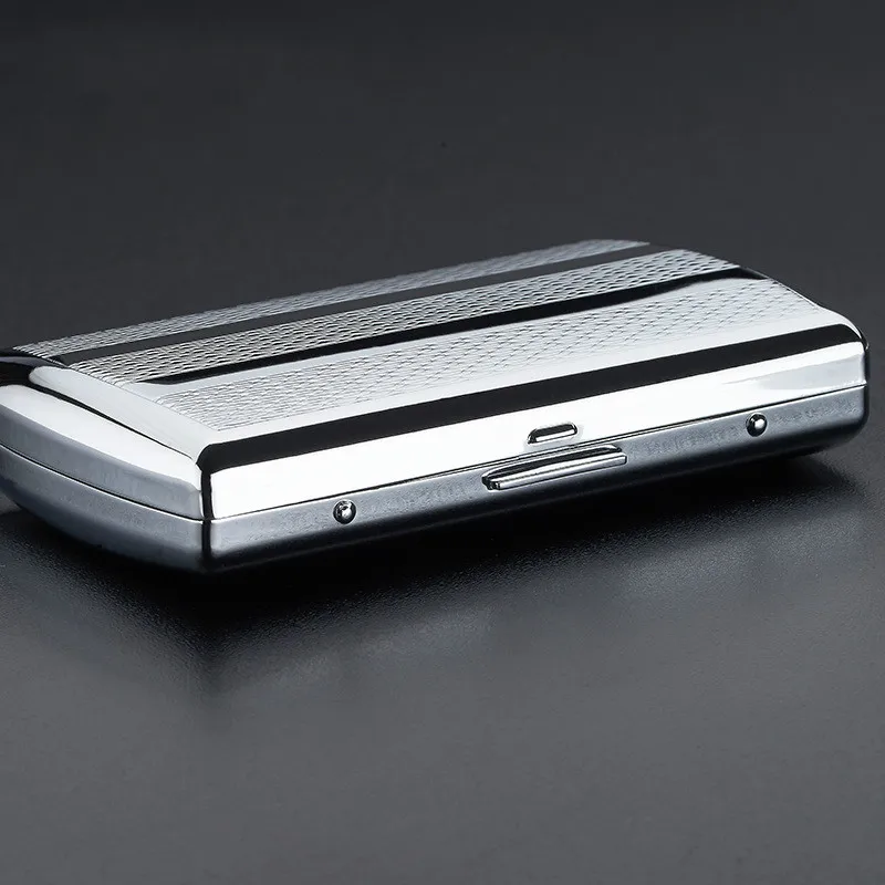 Small Type Can Hold 12 Pieces Of Stainless Steel Cigarette Box
Small Type Can Hold 12 Pieces Of Stainless Steel Cigarette Box