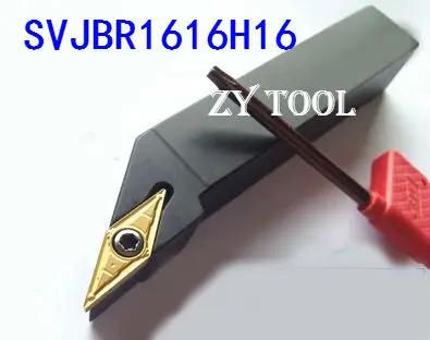 SVJBR1616H16 16*16*100MM Metal Lathe Cutting Tools Lathe Machine CNC Turning Tools External Turning Tool Holder S-Type SVJBR/L
SVJBR1616H16 16*16*100MM Metal Lathe Cutting Tools Lathe Machine CNC Turning Tools External Turning Tool Holder S-Type SVJBR/L