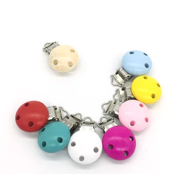 TYRY.HU 1pc Round Shaped Wood Pacifier Clip Baby Teether Wooden Clips teething Accessories Clip Clasps Toy DIY Bead Tool
TYRY.HU 1pc Round Shaped Wood Pacifier Clip Baby Teether Wooden Clips teething Accessories Clip Clasps Toy DIY Bead Tool