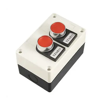 Ui 660V Ith 10A 2 Self Lock Switch Push Button Station