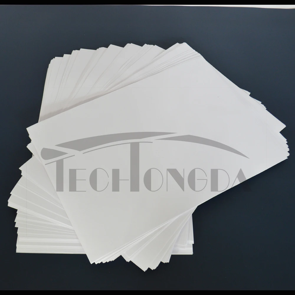 100 Sheets A4 Quick-drying Dye Sublimation Transfer Paper Heat Press Printing 8.3"x11.7"
100 Sheets A4 Quick-drying Dye Sublimation Transfer Paper Heat Press Printing 8.3"x11.7"