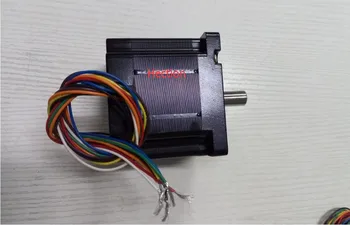 New 8-leads wires NEMA 34 stepper motor output 4.5NM Torque shaft 12.7mm length 30mm motor Length 80mm can change 4 wires model
New 8-leads wires NEMA 34 stepper motor output 4.5NM Torque shaft 12.7mm length 30mm motor Length 80mm can change 4 wires model
