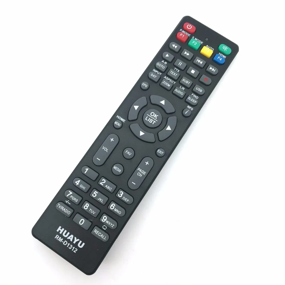 Universal Satellite set-top box remote control RM-D1312 controller dvb-t2 TV remote control
Universal Satellite set-top box remote control RM-D1312 controller dvb-t2 TV remote control