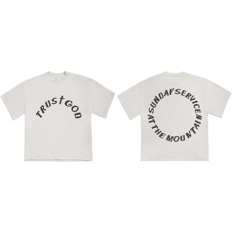 2019 New Fashion Hip Hop Kanye West TRUS GOD T Shirt Men Cotton 100% 1:1 Letter Print Tees Tops
2019 New Fashion Hip Hop Kanye West TRUS GOD T Shirt Men Cotton 100% 1:1 Letter Print Tees Tops