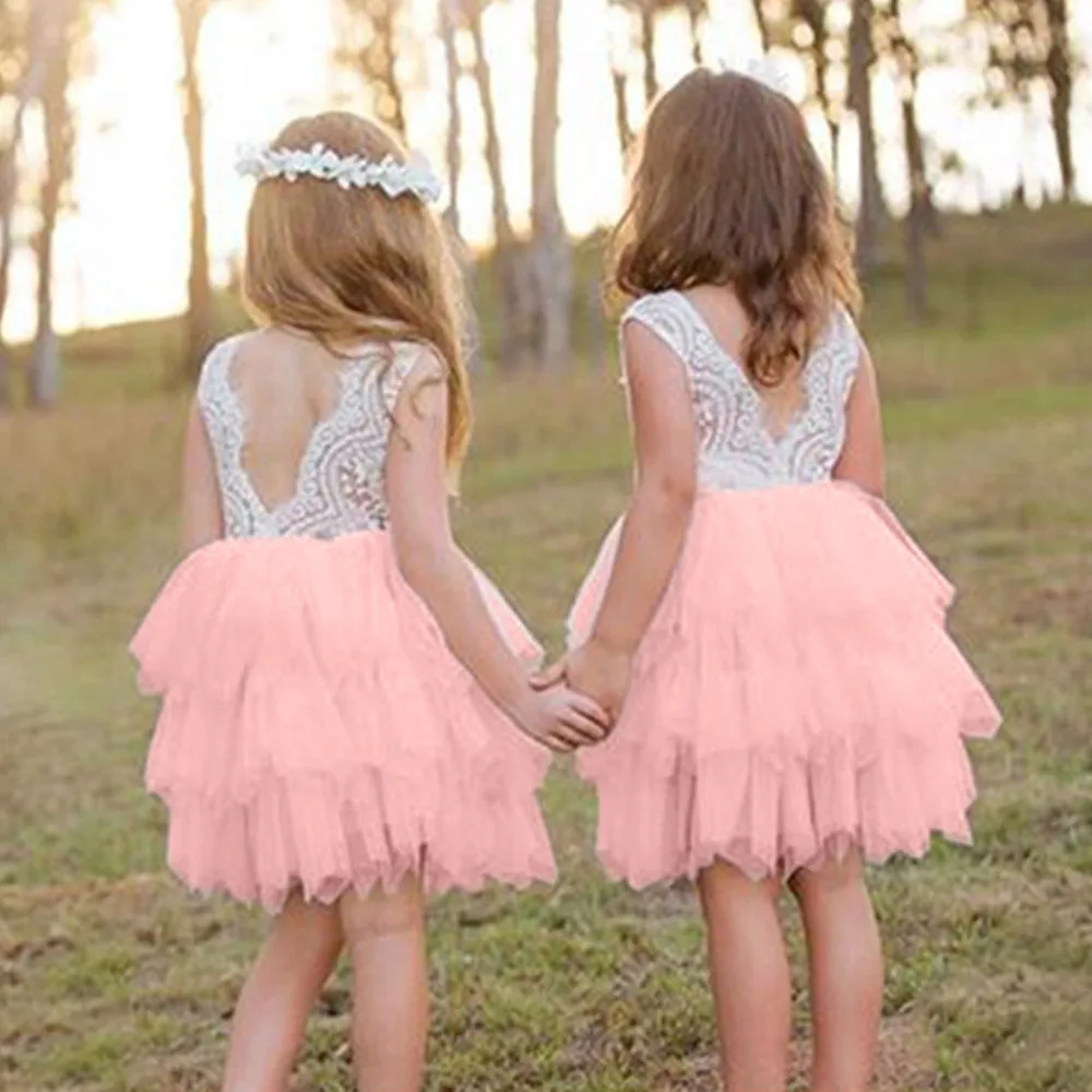 MUQGEW O-neck lace embroidery summer dress Baby girls sleeveless bridesmaid wedding Dress Birthday party children's dress 2018
MUQGEW O-neck lace embroidery summer dress Baby girls sleeveless bridesmaid wedding Dress Birthday party children's dress 2018