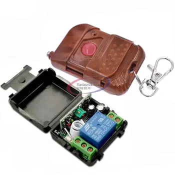 DC 12V 1 Channel Wireless Relay Remote Control Switch Receiver Transmitter Remote Controller 315MHz 100m for Control Systems
DC 12V 1 Channel Wireless Relay Remote Control Switch Receiver Transmitter Remote Controller 315MHz 100m for Control Systems
