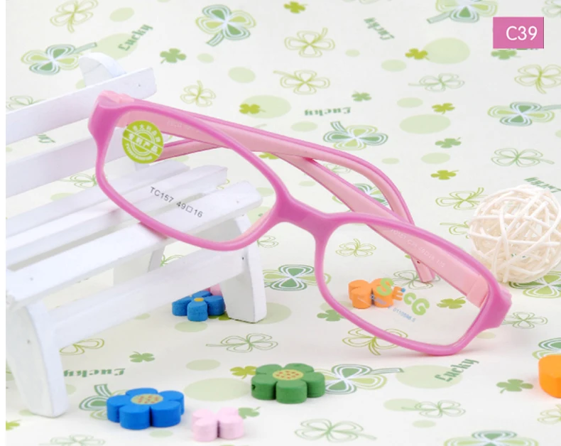Close-up of SECG Eyeglasses Frame
