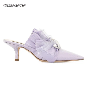 VIISENANTIN PVC Polka Dot Shallow Mouth Shoes 2019 Ladies Sexy Metal Buckle Decorative Sandal Tide Purple Blue Bowtie Slides
VIISENANTIN PVC Polka Dot Shallow Mouth Shoes 2019 Ladies Sexy Metal Buckle Decorative Sandal Tide Purple Blue Bowtie Slides