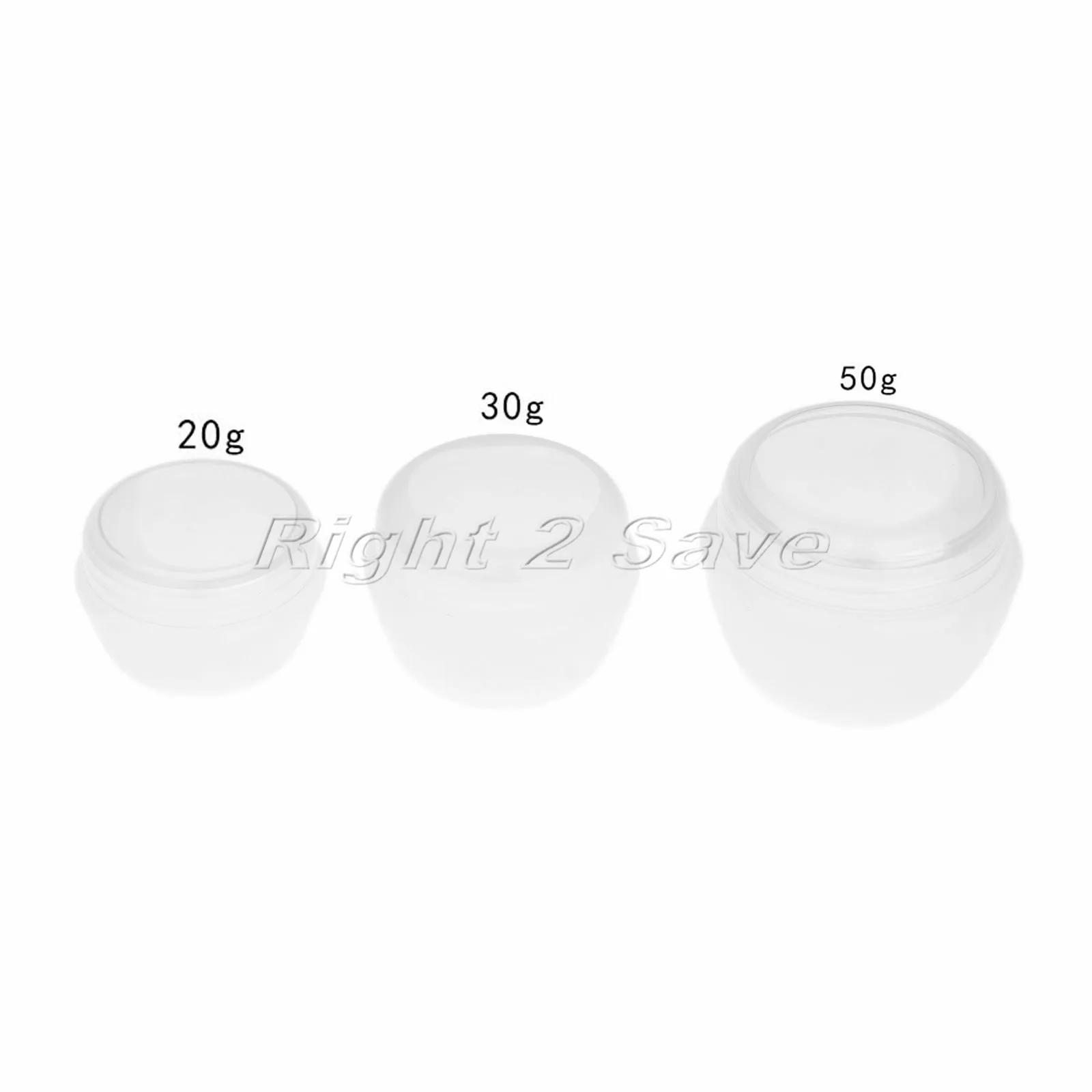 Plastic Jars Cosmetic Cream Pots 20g/30g/50g Transparent Bottles Empty Potable Travel Containers Makeup Refillable Bottle
Plastic Jars Cosmetic Cream Pots 20g/30g/50g Transparent Bottles Empty Potable Travel Containers Makeup Refillable Bottle
