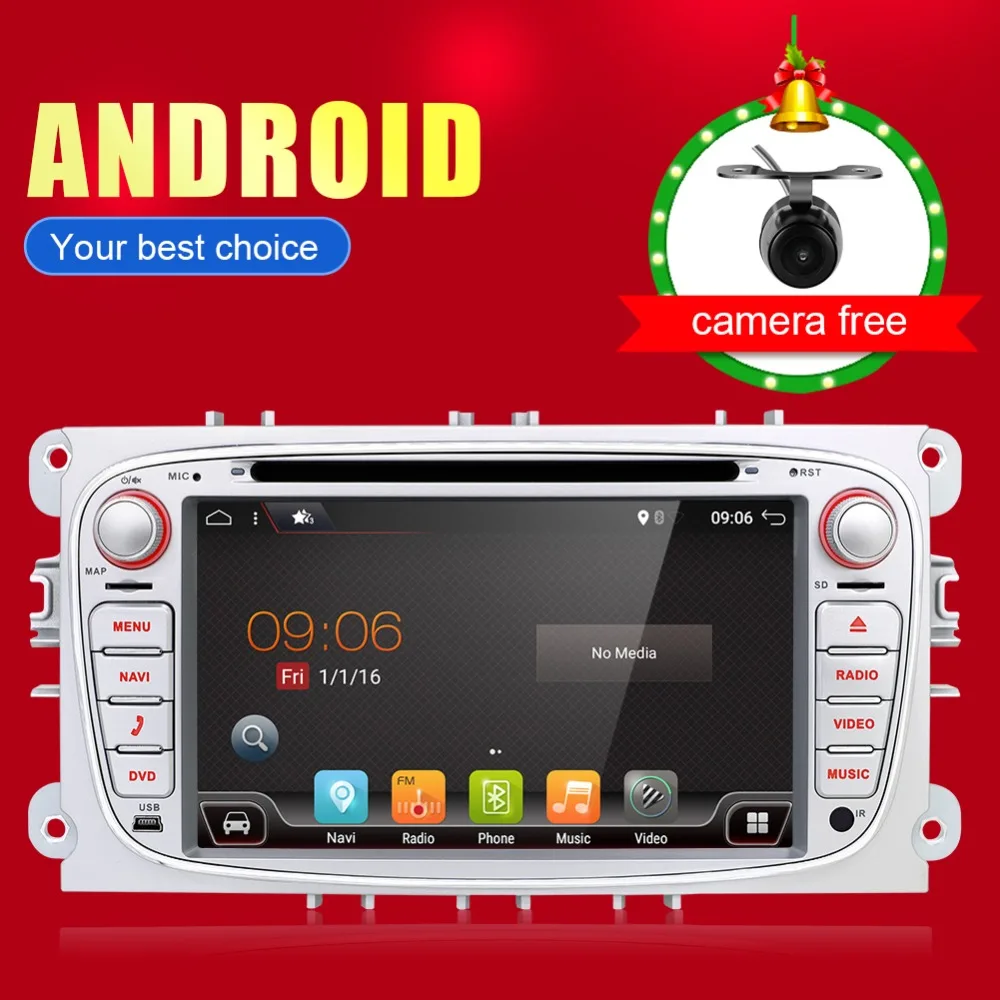 Bosion 2DIN Car Radio Buletooth USB Wifi GPS Navi Headunit 7" HD Touch screen DVD Android 6.0 Quad Core Audio For FORD Focus 
Bosion 2DIN Car Radio Buletooth USB Wifi GPS Navi Headunit 7" HD Touch screen DVD Android 6.0 Quad Core Audio For FORD Focus