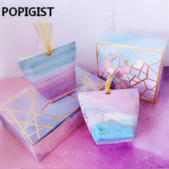 Creative baby shower Blue Starry Sky / Galaxy Wedding Favors Candy Boxes Romantic Bridal Shower Paper Box Party Gifts Box 30pcs 
Creative baby shower Blue Starry Sky / Galaxy Wedding Favors Candy Boxes Romantic Bridal Shower Paper Box Party Gifts Box 30pcs
